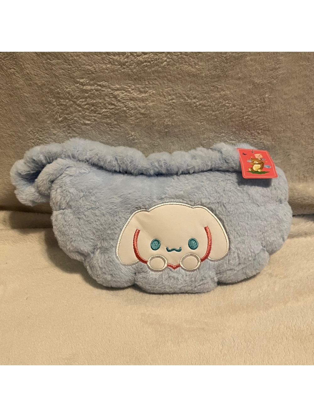 Cinnamoroll Blue Plush Pouch